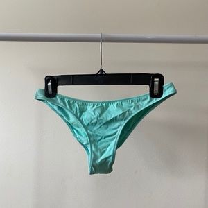 VS Swim XS Cheeky Blue Bathing Suit Bottoms